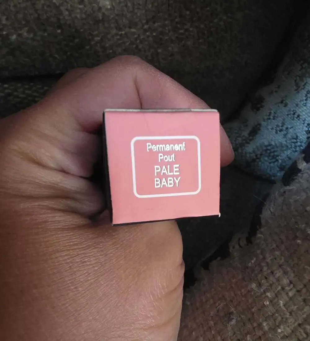 Pop Beauty Permanent Pout Liquid Lipstick Megs Cahill Collab - Pale Baby- NIB